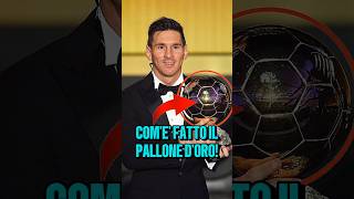 Come viene fatto il pallone doro😱🏆 calcio [upl. by Yatnahs520]