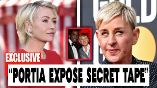 Portia De Rossis Shocking Tape of Ellen amp Diddy Goes Viral Leaving the Internet Stunned [upl. by Egamlat]