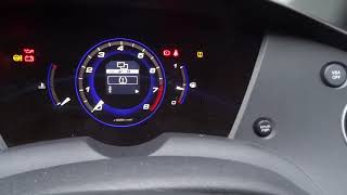 Honda Civic 200611 MK8 TPMS tyre pressure warning light reset removal GEN 8 [upl. by Codee]