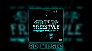 BigBabyTape  BBTEAM FREESTYLE  8D audio [upl. by Cirted]