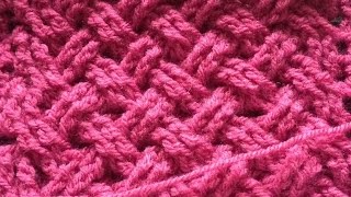 Keltische weefsteek haken Toer 12 en 3  Celtic weave stitch crochet [upl. by Maybelle]