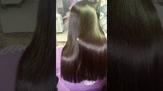 Botox hair treatment before after styling video female anees family saloon laek  YouTube share [upl. by Arraeic]