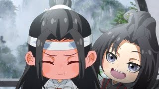 《魔道祖师Q The Founder of Diabolism Q》ep03辣椒听说云梦的择婿标准能吃辣，蓝湛连忙吃了一大口魏无羡准备的爱心辣椒饭 [upl. by Eamaj]