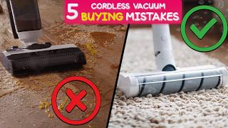 5 BIGGEST Mistakes When Buying Cordless VACUUM [upl. by Michell]