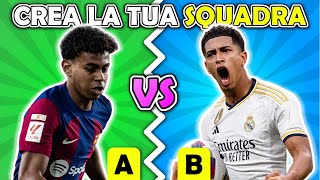 Quale Calciatore Preferisci Crea il Tuo Team Serie A Mondiale Leggende  Champions Quiz [upl. by Yllim785]