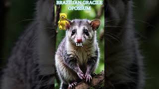 BRAZILIAN GRACILE OPSSUM FUN FACT animalsshorts fun FACT [upl. by Lleirbag]