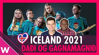 Eurovision 2021 Daði Freyr og Gagnamagnið returns for Iceland REACTION [upl. by Llerdnod717]