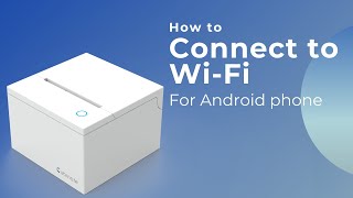 Cubinote Pro How to connect to WiFi for Android phone [upl. by Nagel]