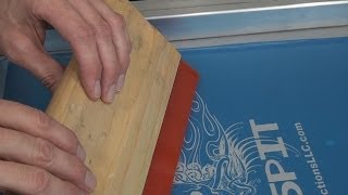 How To Screen Print Controlling Squeegee amp Ink On Screen [upl. by Johm]