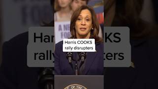 Harris COOKS rally disrupters [upl. by Sualk630]