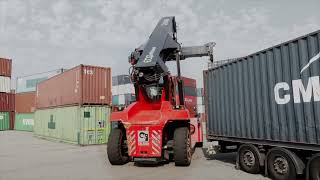 Kalmar Eco Reachstacker  Dirk Krause English subtitles [upl. by Pammi]