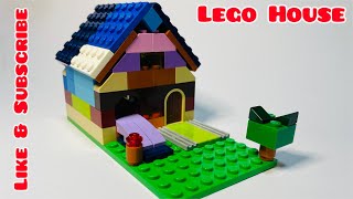 How to build Lego House  Lego Classic 10696 House Ideas blocks legohouse lego asmr [upl. by Adnawaj315]