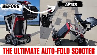 This Scooter Folds Itself Meet the Enhance Mobility Transformer 2 Auto Fold Scooter 2025 [upl. by Inalej]