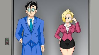 Elevator Sparks Fly ❤️ DBZ Parody [upl. by Zulch]