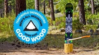 20122013 Good Wood Capita Black Snowboard of Death [upl. by Allcot]