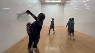 121023Playing Racquetball Doubles G 3 [upl. by Sass793]