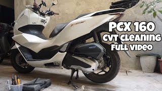 PCX 160 CVT CLEANING FULL TUTORIAL [upl. by Lough]