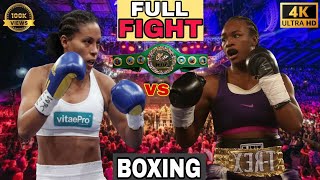 Cecilia Brækhus vs Claressa Shields • Boxing Full Fight [upl. by Ennirak]