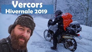 Hivernale du Vercors en 800 VFR mauvaise idée [upl. by Rao442]