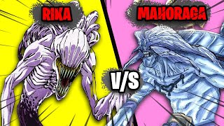 RIKA vs MAHORAGA  Who Will Win this EPIC Battle Mahoraga and Rika Powers Explained  Loginion [upl. by Holna]