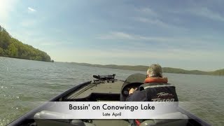 Early Season Bass Fishing on Conowingo Lake  Susquehana River [upl. by Leeke]