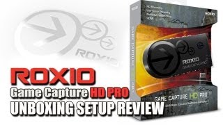 ROXIO Game Capture HD PRO Unboxing Set Up Review  DE [upl. by Mabelle]