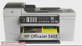 HP OfficeJet 5605 Instructional Video [upl. by Hadeis]