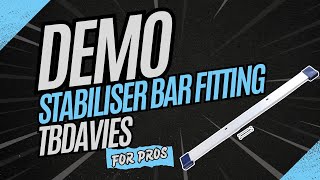 How to fit a Stabiliser Bar to a TB Davies Extension Ladder [upl. by Seidler]