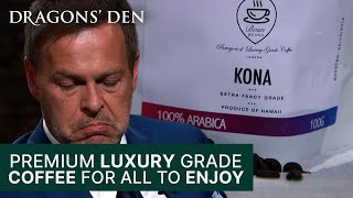 Is This Luxury Grain Coffee Worth The Hefty Price Tag  Dragons Den [upl. by Tierza299]