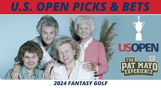 2024 US Open Golf Picks Bets One amp Done  Worst Golf Bad Beats  Memorial Recap Golf Picks [upl. by Akemak]