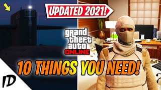 10 THINGS EVERY PLAYER MUST HAVE IN GTA 5 ONLINE UPDATED 2021 [upl. by Fiann]