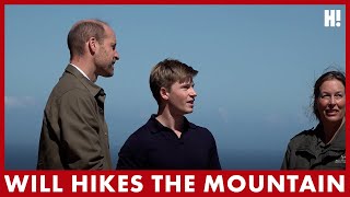 Prince William meets Steve Irwins son as they hike up Signal Hill  HELLO [upl. by Haily671]