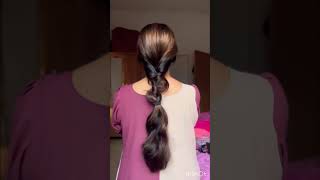 Easy fish tail braid shortsvideo viral hairstyle [upl. by Notsew318]