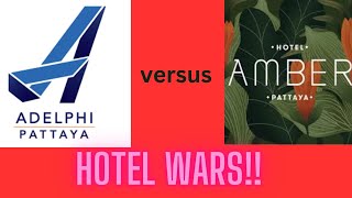 amber vs adelphi  which hotel is right for you in Pattaya Thailand [upl. by Kiah]