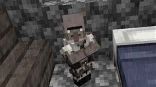 What happens when you use a Villagers Bed in Minecraft… [upl. by Aehs621]