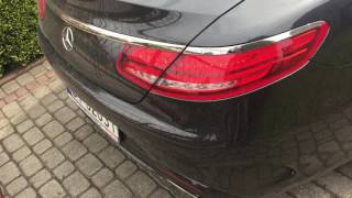 Mercedes S500 Coupe Cold start [upl. by Neeroc]