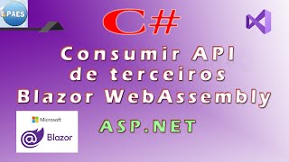 C Blazor WebAssembly  consumir API de terceiros Visual Studio 2022 [upl. by Funda571]