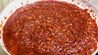 schezwan sauce recipe  schezwan chutney recipe  how to make szechuan sauce  just delite [upl. by Waldron]