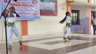 Cultural Dance operformance consisting of Tribal Dance during morninh Assembly [upl. by Philender770]