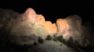 ClosingLighting Ceremony at Mount Rushmore National Memorial [upl. by Anitsihc]