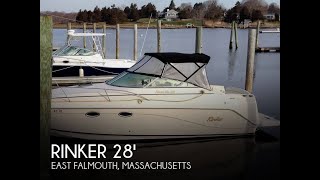 SOLD Used 2003 Rinker 270 Fiesta Vee in East Falmouth Massachusetts [upl. by Smitt909]