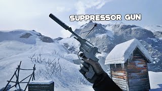 The First Suppressor Gun In Red Dead Redemption 2 [upl. by Koenraad]