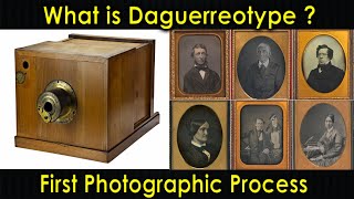 What is Daguerreotype  Daguerreotype  History Of Photography  Daguerre  Purushotam Academy [upl. by Meisel]