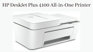 Download setup software for HP DeskJet Plus 4100 AllinOne Printer [upl. by Keene448]