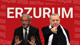 Erzurumda sürpriz olmaz Dadaşların Erdoğan sevdası azalarak da olsa devam ediyor [upl. by Eileen]