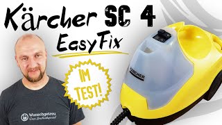 Kärcher Dampfreiniger SC 4 Easyfix Test ► Saubere Leistung  ✅ Wir haben getestet  Wunschgetreu [upl. by Aehta270]