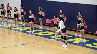 Volleyball  8th Grade Eastwood Lady Raiders vs Bel Air Lady Warriors Full Game 2018 [upl. by Yruj]