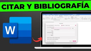 Cómo Citar en APA e Insertar una Bibliografía en Word  Fácil y Rápido [upl. by Tomkin]