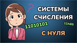 СИСТЕМЫ СЧИСЛЕНИЯ В ИНФОРМАТИКЕ  КАК ПЕРЕВОДИТЬ  Информатика С НУЛЯ [upl. by Orose]