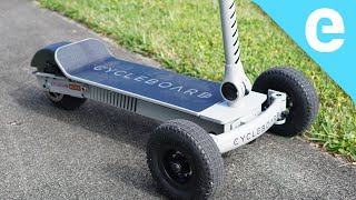 Cycleboard Rover Review Crazy New 3Wheeled Electric Vehicle [upl. by Plusch136]